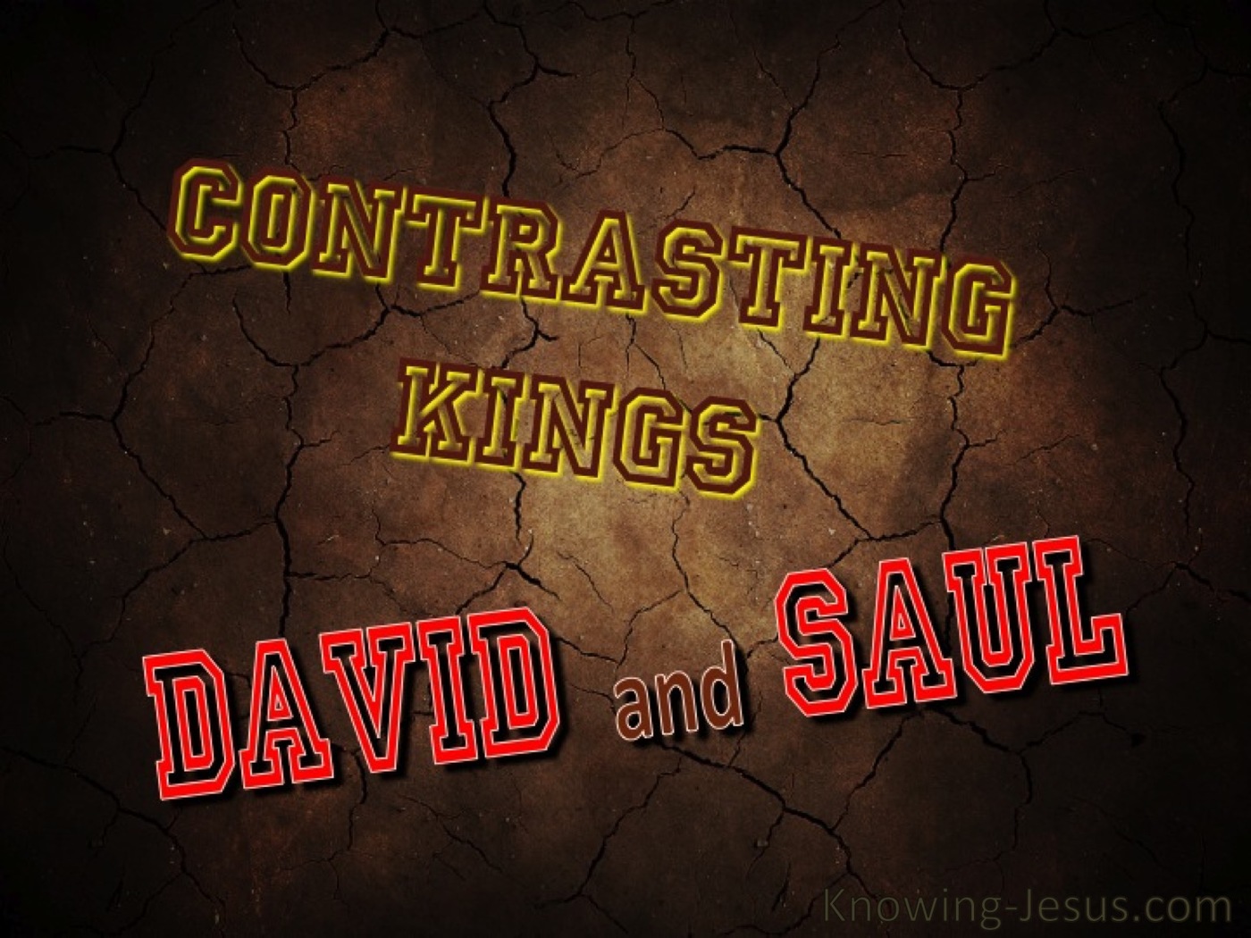 Contrasting Kings (devotional) (red)